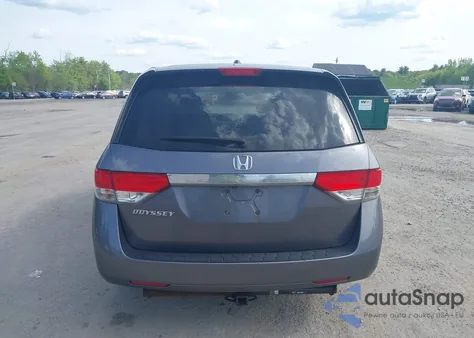 2015 Honda Odyssey Ex-L из США, поврежденный, VIN 5FNRL5H69FB060423